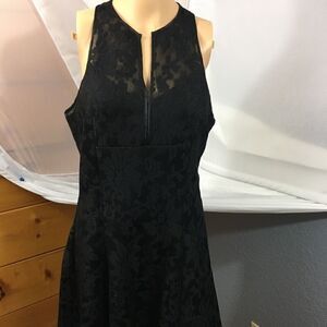 Prosecco Black Lace Dress Sz 8
